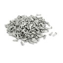 uxcell ソリッドリベット M2.5x8mm アルミニウム材質 ローレットシャンク 200個入リ(4)
