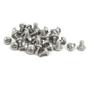 uxcell いたずら防止ねじ 304ステンレス鋼 ボタン頭 M2x3mm 30個入り