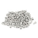uxcell 機械ねじ ステンレススチール パンヘッドファスナー 十字穴ネジ M2.5x6mm 100 Pcs