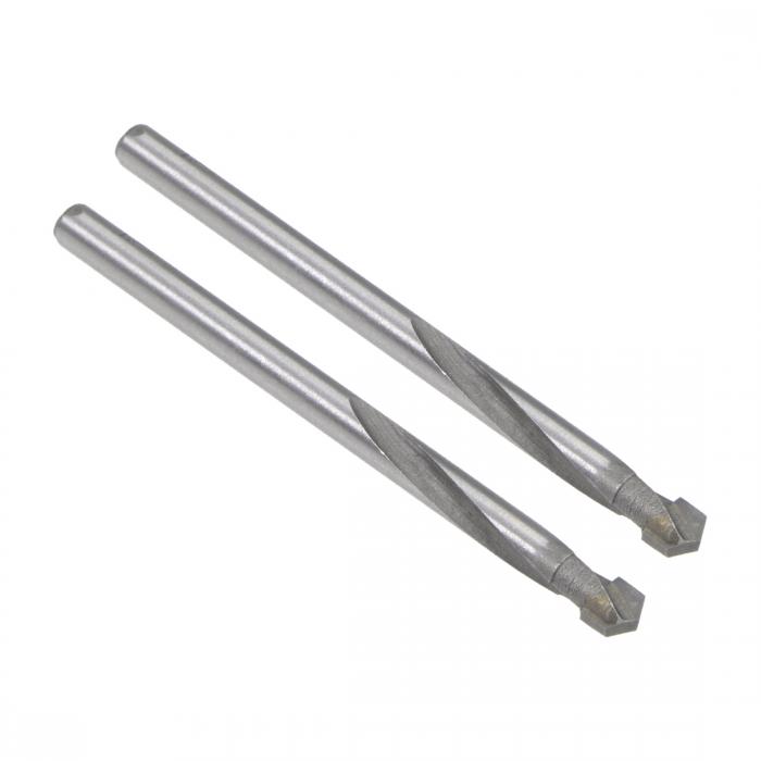 uxcell 超硬合金ツイストドリルビット 5.5mmメタルドリルカッター ステンレス鋼アルミニウム亜鉛合金鉄用 2個