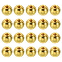 PATIKIL M3 x 9mmボールナットノブ 20個セット 家具やDIYプロジェクト用 スチール製ドリリングボールキャップ 盲孔ハンドルナット装飾 電気泳動...