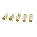 uxcell ホース継手 オスホース カップリング ジョイント コネクタ 10mm 5個セット