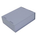 uxcell プロジェクトボックス 255mmx190mmx80mm ABSプラスチック材質 グレー 長方形 防水