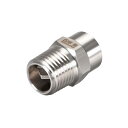 uxcell ノズル フルコーンチップ 1/4BSPT ステンレス鋼 広角ノズル 3.4mmオリフィススプレー径 1個入り(4)