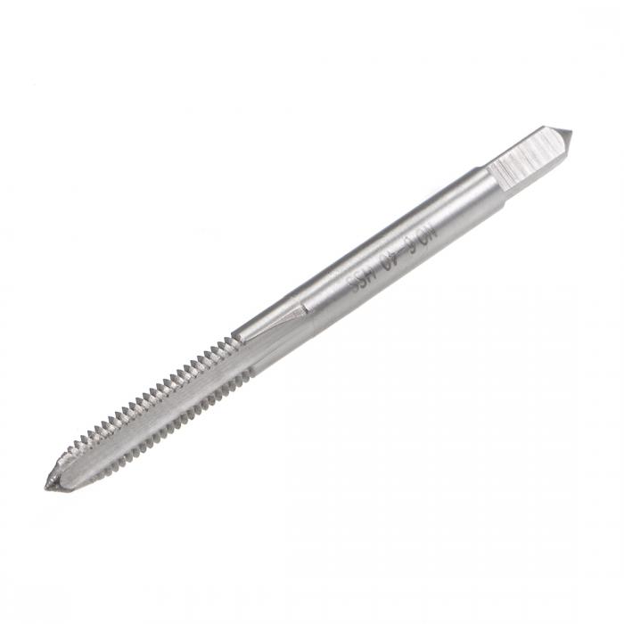 商品詳細 特徴 【属性1】ねじサイズ：6-40 UNF; クラス：2B【属性2】ねじの長さ：18 mm;シャンク幅：3 mm【属性3】材料：HSS（高速度鋼）;全長：50 mm【属性4】ストレート3フルートは、効率的なねじ切りのために迅速な切りくず除去を提供するために研磨されます。【属性5】穴あけ、タッピング、軟質金属、アルミ板、鉄の切断に適しています。【商品説明】機能：ストレート3枚ナ イフは効率的なねじ切りのための迅速な切りくず除去を提供するために研削されます。切削液と併用 またはタップするときに湿らせておくと、タップが長持ちします。穴あけ、タッピング、軟質金属、アルミニウム板、鉄の切断に適しています。 仕様：材質：HSS（高速度鋼）クラス：2B ねじサイズ：6-40UNF シャンク側幅：3 mmねじ長さ：18 mm 全長：50 mmパッケージの内容：1 x機械タップ 注意書き 【注意事項】 ・当店でご購入された商品は、原則として、「個人輸入」としての取り扱いになり、すべて中国の広東省からお客様のもとへ直送されます。 ・ご注文後、1〜3営業日以内に配送手続きをいたします。配送作業完了後、遅くとも1ヶ月程度でのお届けとなります。 ・個人輸入される商品は、すべてご注文者自身の「個人使用・個人消費」が前提となりますので、ご注文された商品を第三者へ譲渡・転売することは法律で禁止されております。 ・関税・消費税が課税される場合があります。 詳細はこちらご確認下さい。 ＊色がある場合、モニターの発色の具合によって実際のものと色が異なる場合がある。