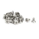 uxcell トルクス盗難防止ねじ 304ステンレス鋼 トルクスセキュリティマイナス M3x6mm 20個入り