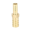 uxcell バーブホース 12 mm~8 mm 真鍮 ストレートレデューサー スプライサーフィッティング 車用