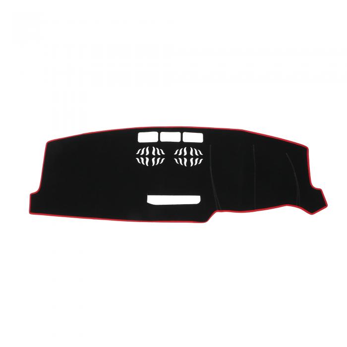 VekAuto ダッシュボードマット　ダッシュカバー マツダに対応 CX-5 KFシリーズ 2016-2023 対応 ノンスリップダッシュカバーマット ポリエステル レッド センターコンソール ダッシュボードカバー パッド カーペット