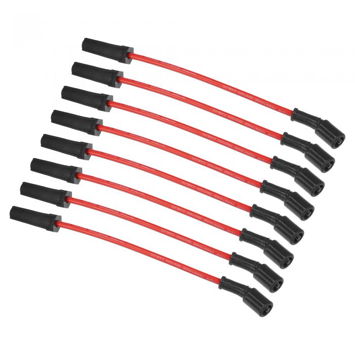 ACROPIX カーキャブルスパークプラグコイルワイヤーイグニッションコイルハーネスケーブル8mm　シボレーに対応コルベット1998-2002　カマロ1997-2004 V8 5.7L No.19351568 - 8個入り