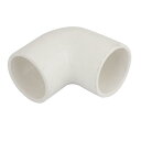 uxcell ホース継手 エルボーコネクタ 管継手 PVC-U製 クイックコネクター 物質 90度 40mm内径 取り付けやすい