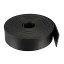 uxcell ゴム製シールストリップ 幅40mm 厚さ3 mm 長さ5 M ソリッド長方形 ブラック(4)