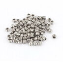 uxcell グラブスクリュー 六角ソケットセット カップポイント ステンレス鋼 タオルラック ドアノブ用 M5x4 mmメトリック シルバートーン 100個