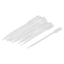 uxcell スポイト トランスファーピ 累進 プラスチック 容量10ml クリア 20個入り