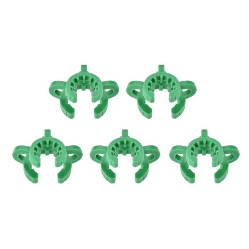 uxcell ラボジョイントクリップ プラスチッククランプ 取り付けクリップ 12/18または12/30ガラステーパージョイントラボコネクタ用 グリーン 5個入り uxcell ラボジョイントクリップ プラスチッククランプ 取り付けクリップ 12/18または12/30ガラステーパージョイントラボコネクタ用 グリーン 5個入り
