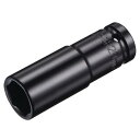 uxcell ポイントインパクトソケット 13 mmドライブx20 mmディープインパクトソケット 熱処理済み CR-V鋼 長さ80 mm 6ポイントメトリック...