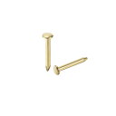 uxcell タイニーネイル ミニハードウェアネイル 鉄製 1.2 x 8mm DIY装飾用 木製ボックスアクセサリー用 ゴールドトーン 200個入り