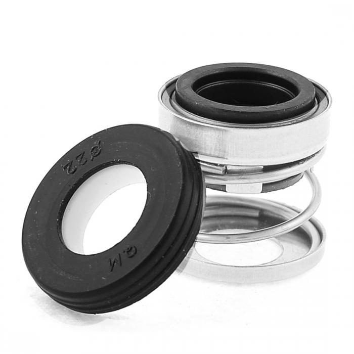 uxcell メカニカルシール ボトムベローズスプリング 24 X 22mm カーボン ゴム 金属 11g