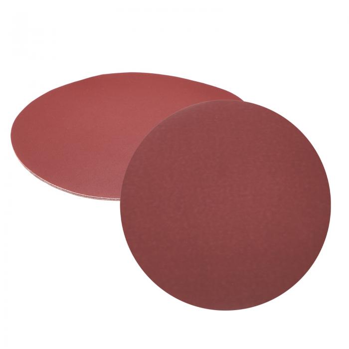 uxcell 5個12インチPSAサンディングディスク、80グリットアルミニウムオキサイド自己粘着スティックバ..