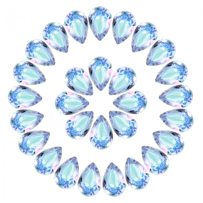 uxcell 363Dƥɥåץ饤󥹥ȡɥͥ徽ݥ ȥХåK9饹饤󥹥ȡ徽Хᥤ ե 8x12mm...