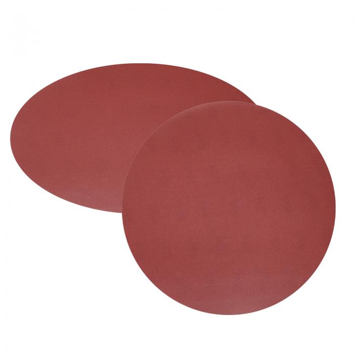 uxcell 2個12インチPSAサンディングディスク、180グリットアルミニウムオキサイド自己粘着スティックバ..