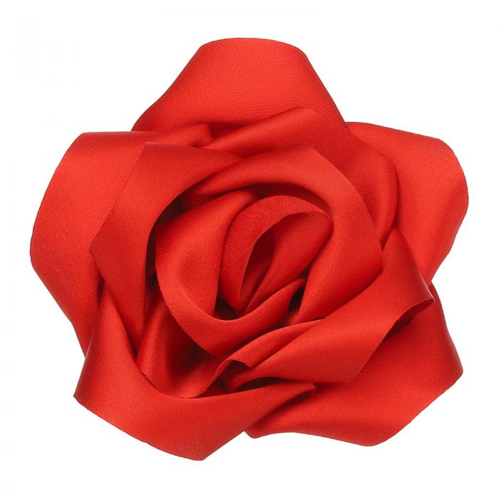 uxcell ローズフラワーブローチとピン、4.3インチのフラワーラペ ルピン、女性用ウェディングパーティーダンスドレススーツ衣類アクセサリー宝石ギフト(スタイ...