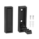 uxcell 2個折りたたみコートフック、2.76インチのヘビーデューティー折りたたみ壁フック長方形壁掛けタオルフックスペースセービングバスルームキッチン玄関ク...