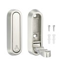 uxcell 2個折りたたみコートフック、2.87インチの重い折りたたみ式壁フック丸型壁掛けタオルフック、浴室、キッチン、玄関、クローゼット用の省スペース、ブ ...