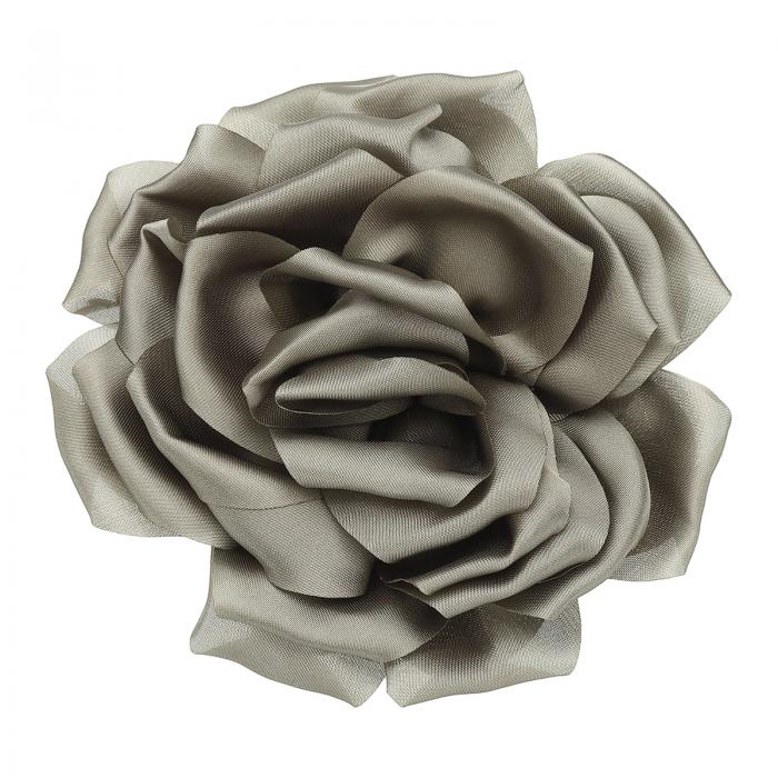 uxcell ローズフラワーブローチとピン、4.3インチのフラワーラペ ルピン、女性用ウェディングパーティーダンスドレススーツ衣類アクセサリー宝石ギフト(スタイ...