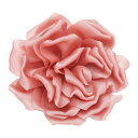 uxcell ローズフラワーブローチとピン、4.3インチのフラワーラペ ルピン、女性用ウェディングパーティーダンスドレススーツ衣類アクセサリー宝石ギフト(スタイ...