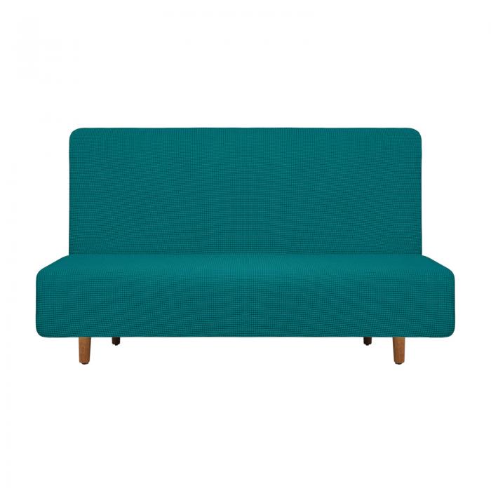 uxcell 弾性ソファベッドカバー ポリエステル製ソファスリップカバー アームレストなし 居間用ソファプ..