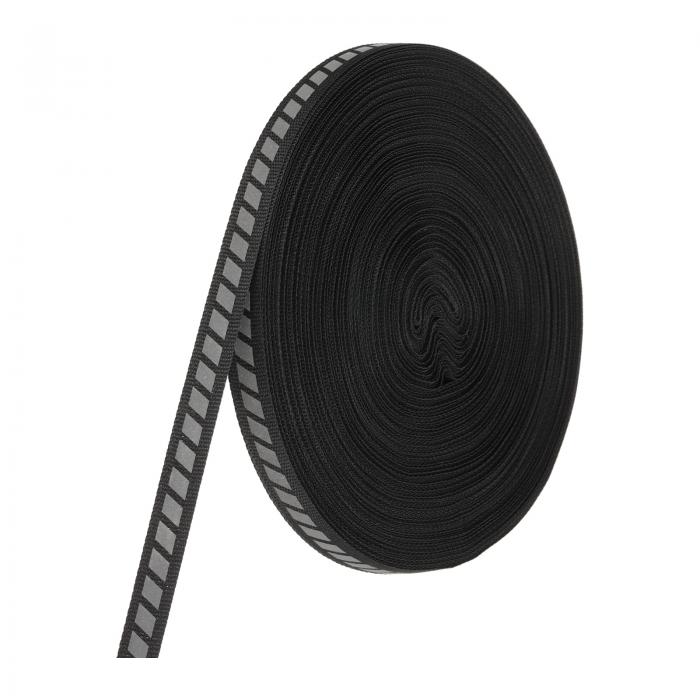 PATIKIL 反射テープストリップ 0.4"x 150FT 高視認性織物ストライプ蛍光ウェビングリボンミシン警告安..