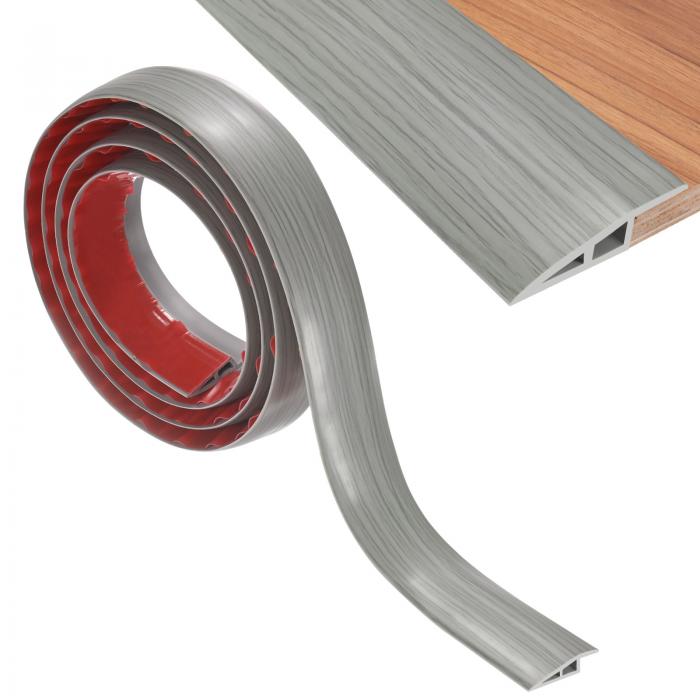 M METERXITY 床用トランジションストリップ 6.56FT PVCドア用トランジションストリップ自己粘着式 ドア..