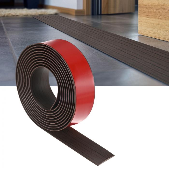 M METERXITY 床用トランジションストリップ自己粘着性 10FTx1.58インチPVCラミネートフラットディバイ..