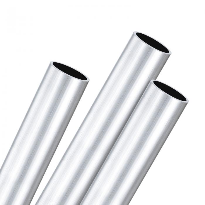 M METERXITY 3パック 250mm 6063アルミニウム丸管 14mm内径16mm外径シームレスアルミニウムチューブ 建..