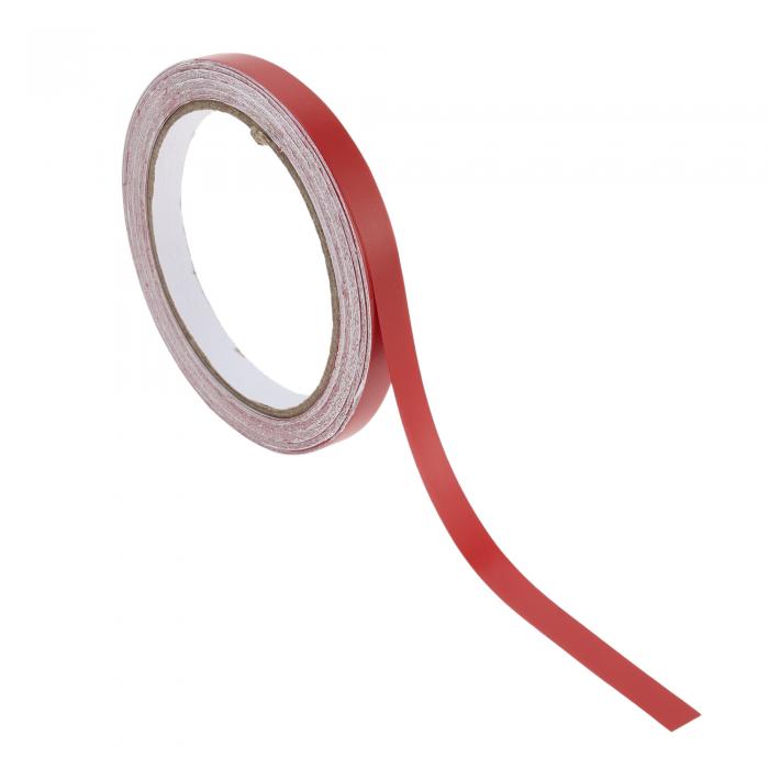 Motoforti ピンストライプテープ 15mmx10m カーストライプ ピンストライプデカール カーバイクボート用 レーシングストライプ DIYステッカー マットレッド 1枚