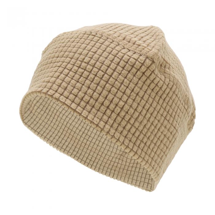 Partuto サイクリングハット 暖かく通気性のあるハードハットライナー ポーラーフリースワッフル生地 ネイビー 21x27cm 1個