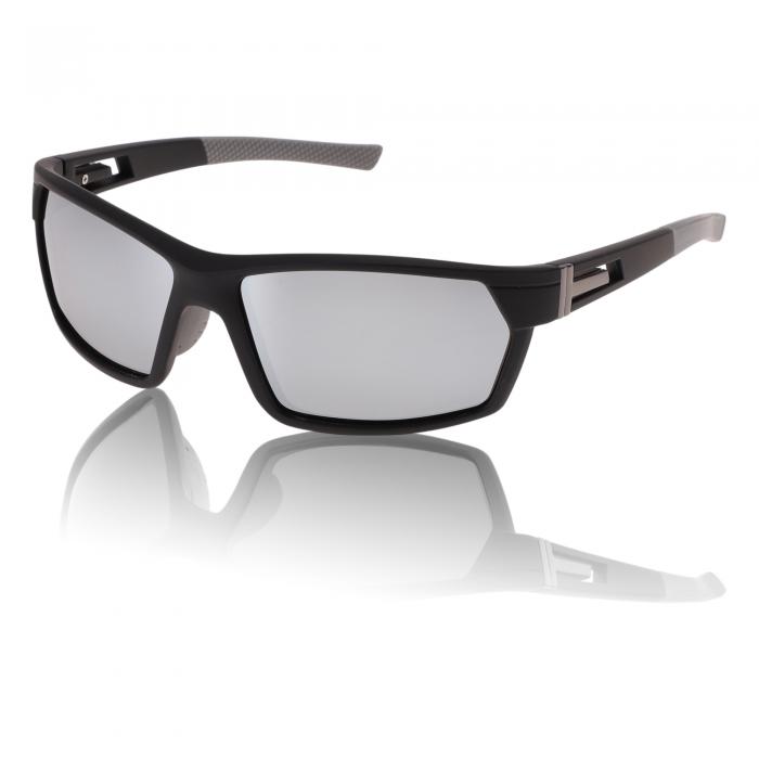 TUCKBOLD 1 Pc オートバイライディングゴーグル アンチグレア トリアセテートセルロースPC UV400 サイクリングサングラス シルバートーンレンズ ブラックフレーム