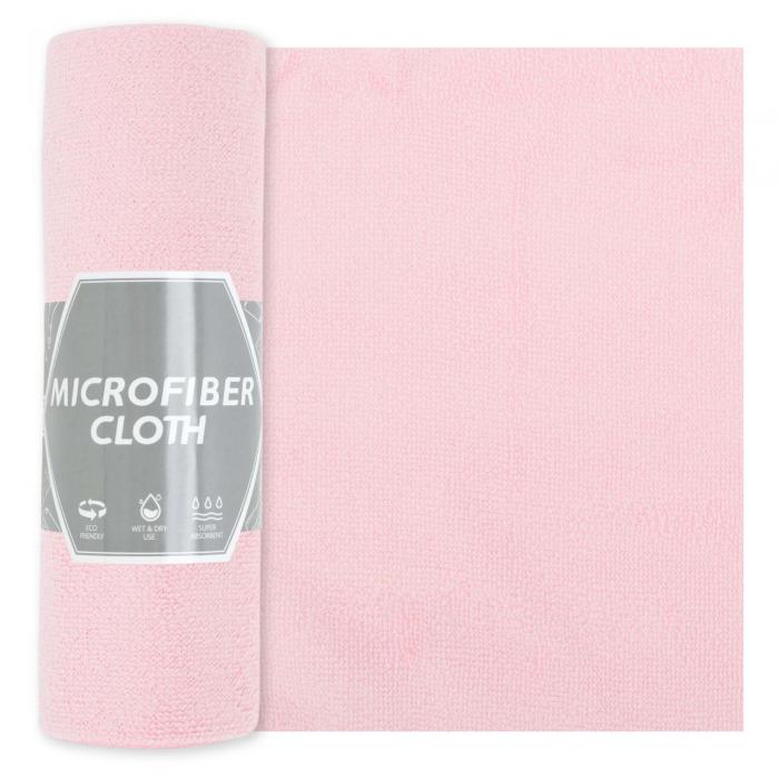 CAPASTEC キッチンタオル マイクロファイバークリーニングクロス クリーニング雑巾 洗濯用クロス マイクロファイバークロス クリーニングタオル 家庭用 車用 ガレージ用 ピンク 20枚