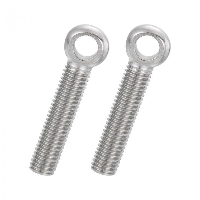 PATIKIL アイボルト M12x65mm 2個 ステンレス製 ボルトセット 吊り下げ 家具の固定 補強 家庭 事務所 ..