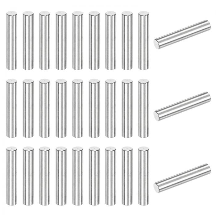 M METERXITY 100パック2.5 x 14mmダワールピン 304ステンレススチールサポートピンファスナーエレメン..