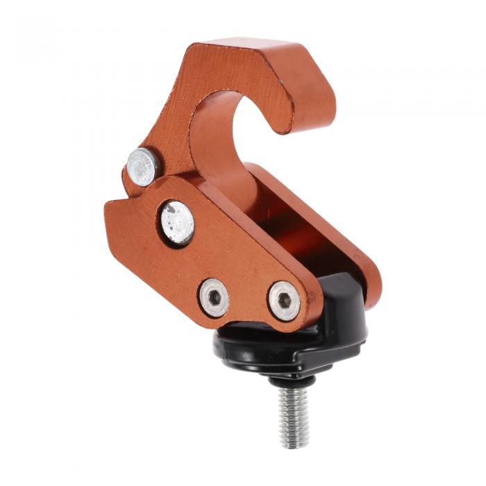 A ABSOPRO 可変式オートバイ用 ハンギングフック L字型 オートバイヘルメット用 ラゲッジバッグホルダ..