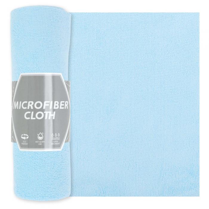 CAPASTEC キッチンタオル マイクロファイバークリーニングクロス クリーニング雑巾 洗濯用クロス マイクロファイバークロス クリーニングタオル 家庭用 車用 ガレージ用 ライトブルー 20枚