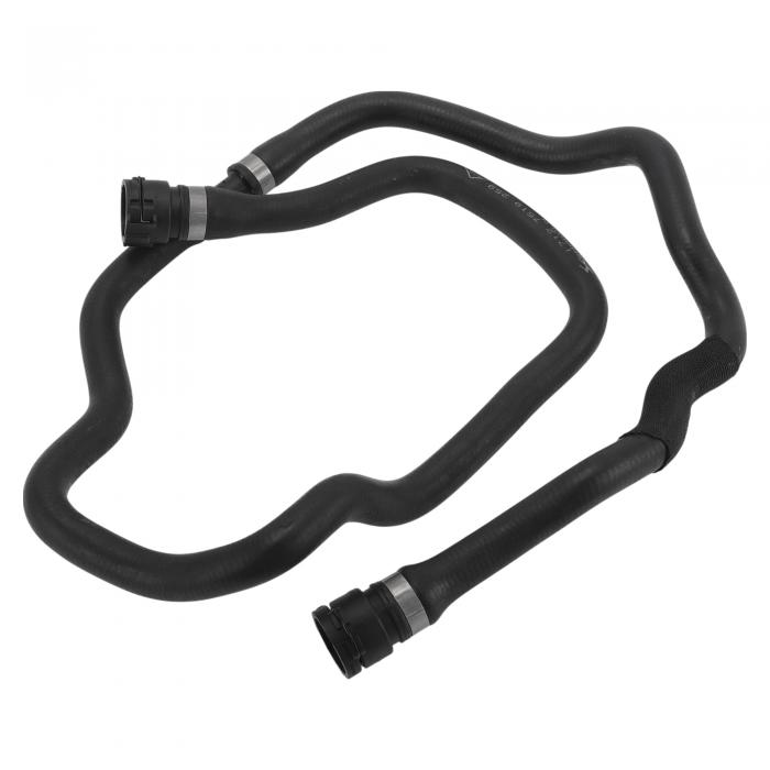 VekAuto ラジエーターホースヒーターホースNo.17127519259 BMWに対応 530i 2004-2005用ラバークーラントパイプ ブラック 1 Pc