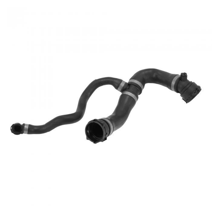 HEROFFIX BMWに対応 X1 2012用ラジエーターホースヒーターホースラジエーターアウトレットホースパイプ番号：17127619256ラバークーラントホースブラック1個