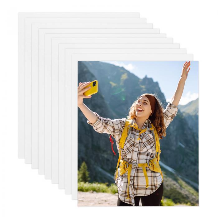 uxcell 10 個 サブリメーションメタルフォトブ ランク 4インチx6インチ, 0.45mm(0.018インチ) アルミニウムフォトサインブ ランク ポスターフレーム DIY印刷、壁デコレーション、寝室居間