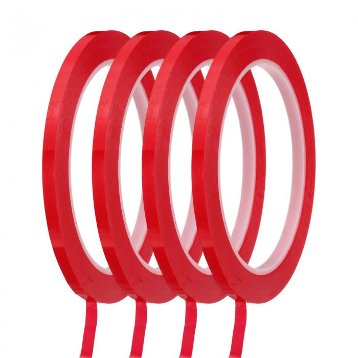 uxcell ホワイトボードテープ 3/16インチ / 5mm 自己粘着性グラフィックチャートラインテープ 72ヤード..