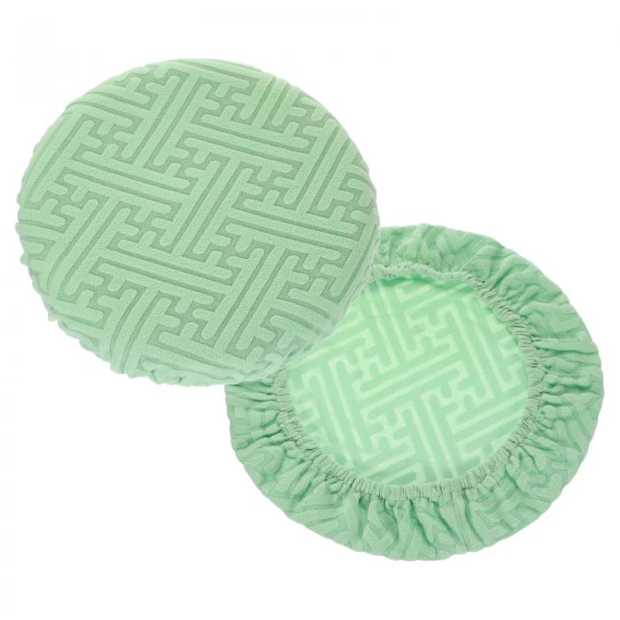 uxcell 2個 円形バースツールカバー 12-14" 柔らかい弾性サークルスツールシートクッションスリップカ..