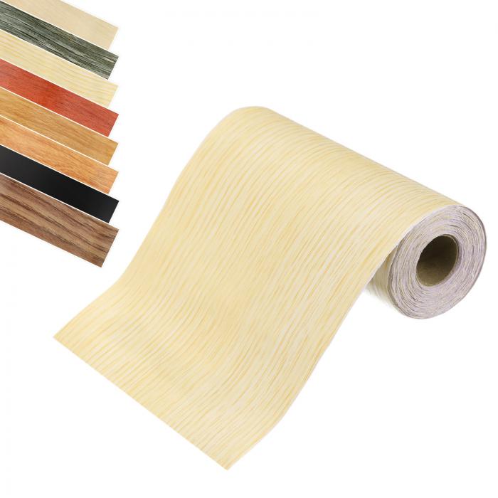 uxcell 木目テープ、2インチ x 33Ft セルフアドヒーシブ 木目修理テープ シミュレート修理パッチ 壁のコーナー テーブル ドア ベースボード フロア ソファ 家具 ホームデコ（イエローオーク）