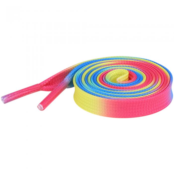Elerevyo Three-color gradient tie-dye shoelaces 3