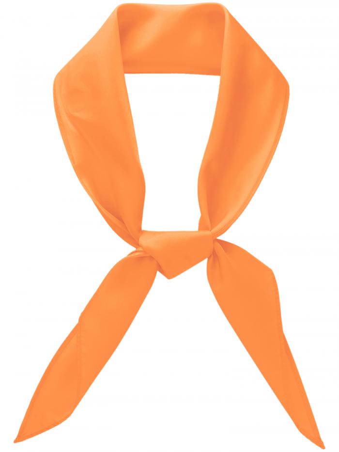 Elerevyo レディース三角スカーフ ハンドメイド セーラー蝶ネクタイ 制服コスプレ用 オレンジ One Size